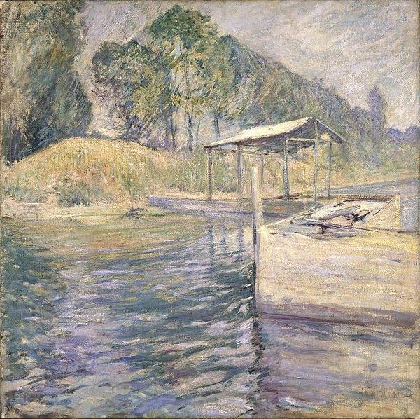 John Henry Twachtman Reflections Sweden oil painting art